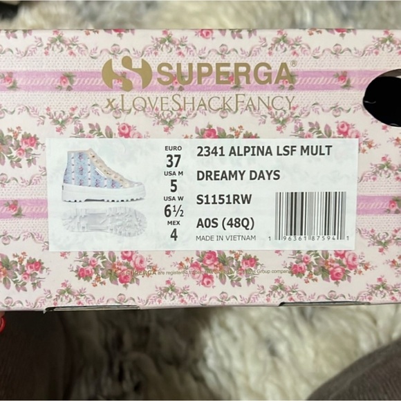 Superga  x LoveShackFancy Sneakers - Picture 4 of 5